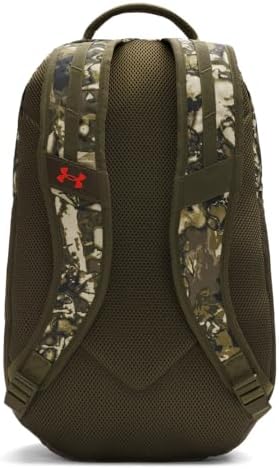 Under Armour Unisex Hustle 6.0 Backpack, (308) Expedition Green/Expedition Green/Orange Base, One Size Fits Most