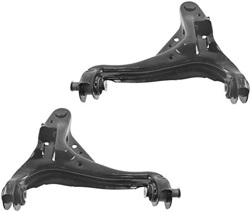 TRQ Front Upper & Lower Control Arm with Ball Joint Set Compatible with 2006-2010 Ford Explorer 2007-2010 Explorer Sport Trac Mercury Mountaineer