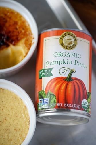Farmer's Market Organic Pumpkin Puree, 15 Ounce (Pack of 12)