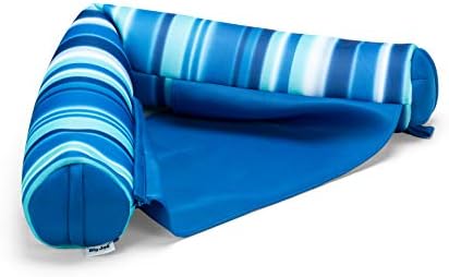 Big Joe Noodle Sling, No Inflation Needed, Pool Float with Armrests, Quick Draining Fabric, Cup Holder
