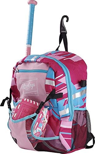 Rawlings | REMIX T-Ball & Youth Backpack Equipment Bag | Baseball/Softball | Multiple Colors