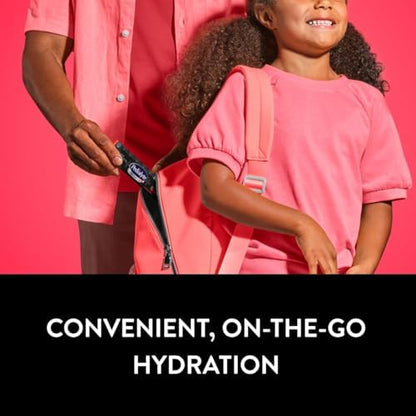 Pedialyte AdvancedCare Plus Electrolyte Powder, Has 33% More Electrolytes and PreActiv Prebiotics, Strawberry Freeze, 100 Powder Packet