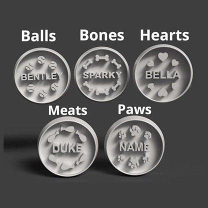 Custom Slow Feeder Dog Bowl - Personalized Dog Bowl with Name - Ideal Slow Feeder for Large and Small Breeds - Unique Design for Healthy Eating