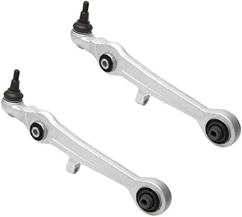 TRQ Front Lower Control Arm with Ball Joint Set Compatible with 2000-2004 Audi A6 Quattro 2000-2003 A8 Quattro 2001-2003 S8 2003-2005 Volkswagen Passat
