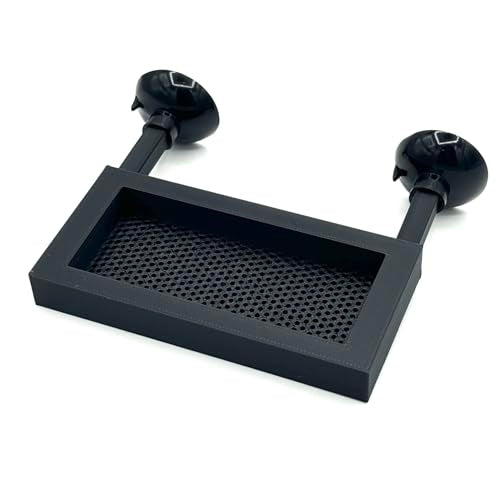 Universal Aquarium HOB Filter Diffuser/Baffle - Smoother & Quieter Flow - 6 Sizes! (9 Inch (22.86 CM), Suction Cup: Transparent White, Baffle: Grey)