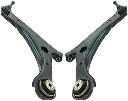 TRQ Front Lower Control Arm with Ball Joint Set Compatible with 2008-2016 Chrysler Town & Country 2008-2020 Dodge Grand Caravan 2012-2015 Ram C/V 2009-2014 Volkswagen Routan