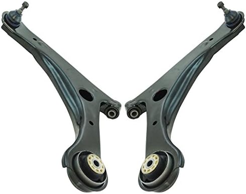 TRQ Front Lower Control Arm with Ball Joint Set Compatible with 2008-2016 Chrysler Town & Country 2008-2020 Dodge Grand Caravan 2012-2015 Ram C/V 2009-2014 Volkswagen Routan