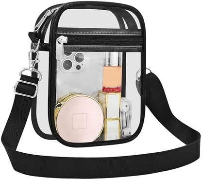 USPECLARE Clear Purse Stadium Approved CrossBody Bag for Men and Women