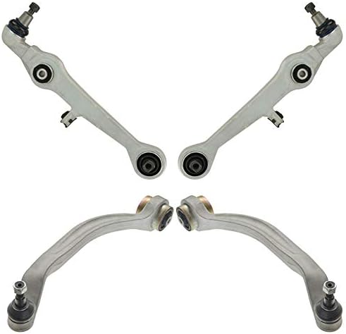 TRQ Front Lower Control Arm with Ball Joint Set Compatible with 1996-2001 Audi A4 A4 Quattro 1998-2004 A6 1998-2001 A6 Quattro 1997-1999 A8 A8 Quattro 2000-2002 S4 1998-2003 Volkswagen Passat