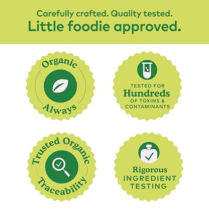Plum Organics Stage 2 Organic Baby Food - Fruit and Veggie Variety Pack - 4 oz Pouch (Pack of 18) - Organic Fruit and Vegetable Baby Food Pouch