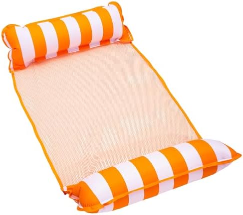 Aqua 4-in-1 Monterey Hammock Pool Float & Water Hammocks, 1-2-3-4 Multipacks – Multiple Colors/Styles – for Adults and Kids Floating