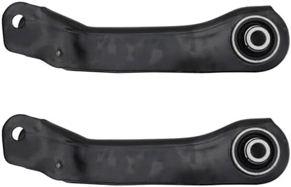 TRQ Rear Lower Control Arm Set Compatible with 2015 Chrysler 200 2014-2015 Jeep Cherokee