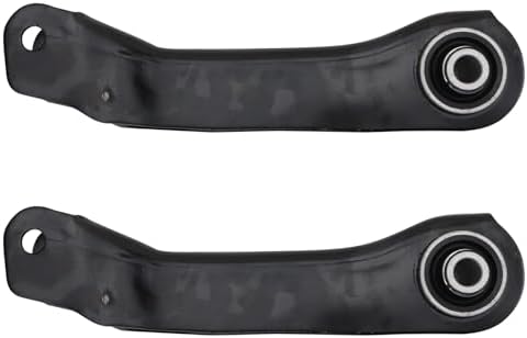 TRQ Rear Lower Control Arm Set Compatible with 2015 Chrysler 200 2014-2015 Jeep Cherokee