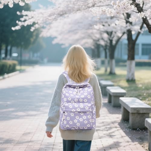 School Backpack for Teen Girls Bookbags Elementary High School Corduroy Laptop Bags Women Travel Daypacks