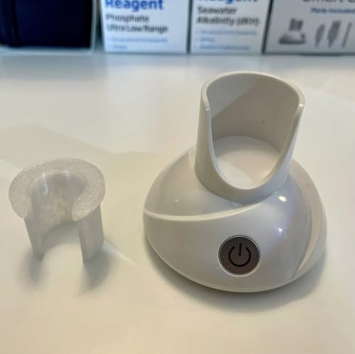 Adapter Compatible with Hanna Checker Cuvette and AutoAqua Smart Stirrer (Transparent White)