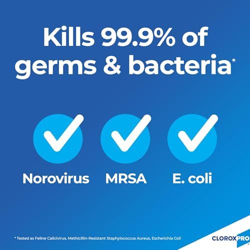 CloroxPro Clorox Germicidal Bleach, 121 Ounce Bottle, Pack of 3 (Package May Vary)