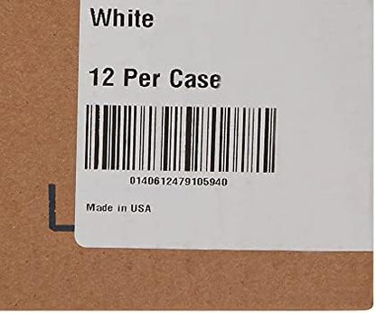 McKesson Medical Exam Table Paper [12 Rolls] – Bed Table Sheet Cover Ideal for Diaper Changing, Waxing, Nursing, Chiropractor, Patternmaking, Tracing - Economy Crepe Paper Roll - White, 21 in x 125 ft