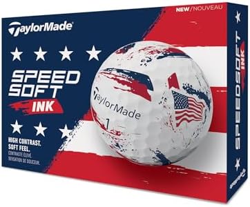 TaylorMade SpeedSoft Golf Balls, Maximum Distance with Ultra-Soft Feel, Perfect for Off The Tee and Around The Green