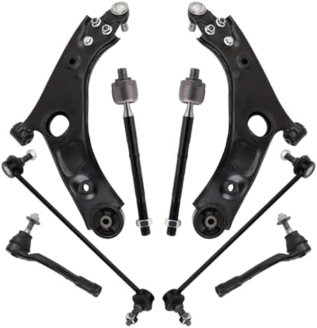TRQ Front Steering & Suspension Kit Compatible with 2019-2020 Hyundai Santa Fe