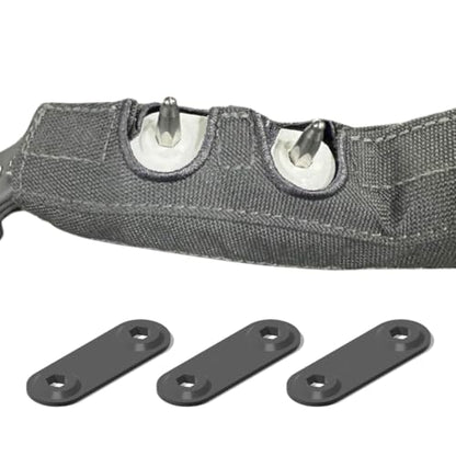 US Veteran-Made Prong Fastener – Secure Adapter for Halo 3 & 4 Collar Prongs | Prevents Unthreading & Loss | 3-Pack