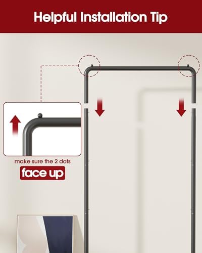Clothes Rack - Clothing Rack with Storage Mesh Shelf & Casters, Heavy-Duty Metal Clothing Rack for Hanging Clothes, Dresses, Coats, Large Load Capacity, Easy Assembly, Black, 28.0"x14.0"x59.0"