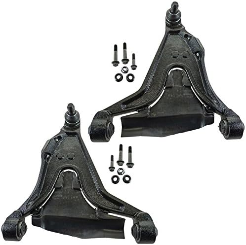 TRQ Front Lower Control Arm with Ball Joint Set Compatible with 1993-1997 Volvo 850 1998-2000 S70 V70