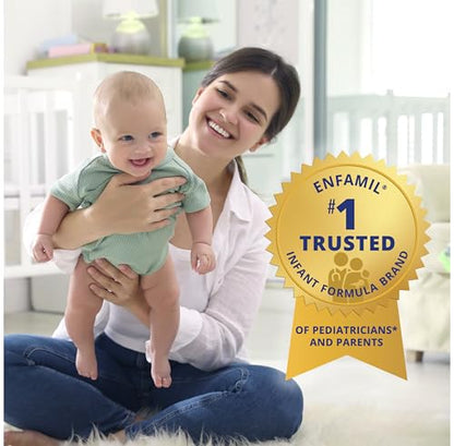 Enfamil Prosobee Plant based Baby Formula, for Sensitive Tummies, Soy-based Plant Sourced Protein, Vitamins for Immune Support, Lactose-free, Milk free, Gluten free, 20.9 Oz Can, 4 Count