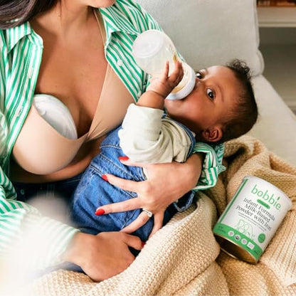 Bobbie Organic Infant Formula, Milk Based Powder with Iron, DHA and Vitamin D, Modeled After Breast Milk, Organic Baby Formula for Newborn to 12 Months Old Infant, 14.1 oz, 3 Pack