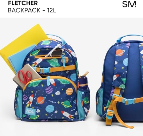 Simple Modern Medium Marvel Toddler Backpack for School Girls and Boys | Kindergarten Elementary Kids Backpack | Fletcher Collection | Kids - 15" tall | Spidey Kid