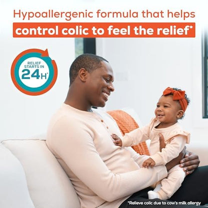 Enfamil Nutramigen Hypoallergenic Baby Formula with Iron, Lactose Free, Colic Relief from Cow's Milk Allergy Starts in 24 Hours, Brain Building DHA, Probiotic LGG for Immune Support, 27.8 Oz Can