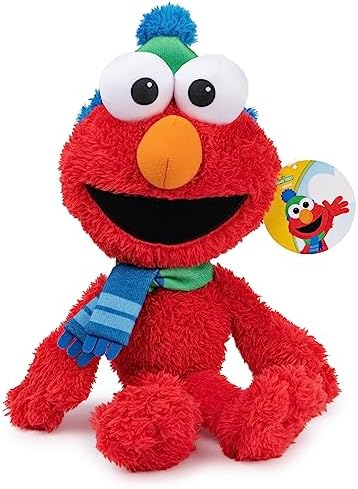 GUND Sesame Street Official Elmo Nutcracker Muppet Plush, Premium Plush Toy for Ages 1 & Up, Red, 13”