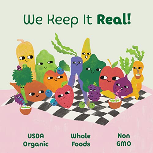 Sprout Organic Baby Food Pouches Stage 3, Organically Sourced Meat Protein, Root Vegetables Apple w/ Beef, 4 Ounce (Pack of 12)