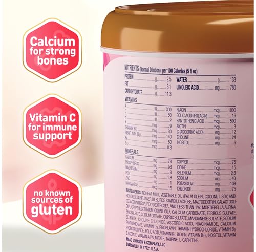 Enfamil A.R. Baby Formula, Added Rice Starch Formula to Reduce Reflux & Spit-Up, DHA for Brain Development, Probiotics to Support Digestive & Immune Health, Baby Milk, 19.5 Oz Tub, 4 Count
