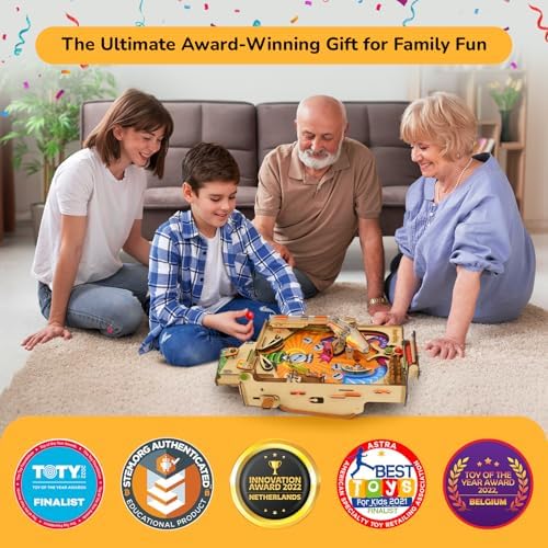 Smartivity DIY Pinball Machine Toy for Ages 8-99 Year Old | Award Winning Arcade Game for Boys & Girls | Birthday Gift Ideas for Kids & Adults | STEM Toys I Fun Family & Party Game