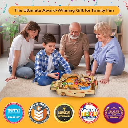 Smartivity DIY Pinball Machine Toy for Ages 8-99 Year Old | Award Winning Arcade Game for Boys & Girls | Birthday Gift Ideas for Kids & Adults | STEM Toys I Fun Family & Party Game