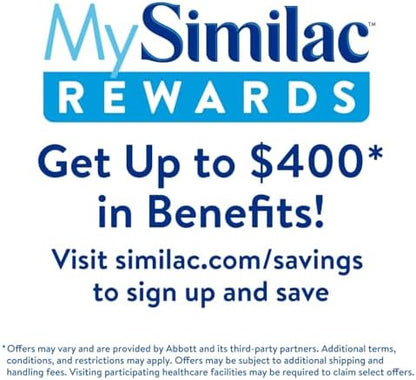 Similac 360 Total Care Sensitive Infant Formula for Fussiness & Gas Due to Lactose Sensitivity, Has 5 HMO Prebiotics, Baby Formula, Ready to Feed, 8-fl-oz Bottle, Pack of 24