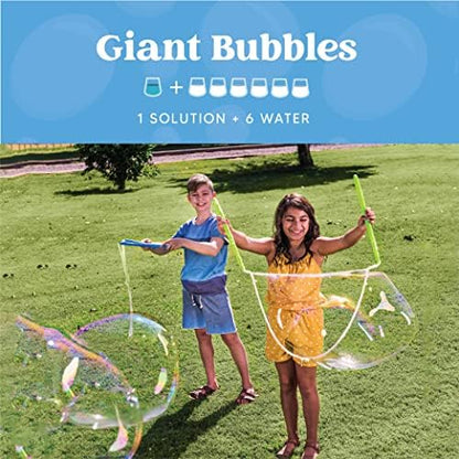 JOYIN 32 OZ Concentrated Bubble Solution for Bubble Machines (Up to 2.5 Gallons), Concentrated Solution Refills for Machine, Wands, Blower, Easter, Kids, Parties