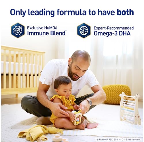 Enfamil NeuroPro Baby Formula, Milk-Based Infant Nutrition, MFGM* 5-Year Benefit, Expert-Recommended Brain-Building Omega-3 DHA, Exclusive HuMO6 Immune Blend, Non-GMO, 113.2 oz