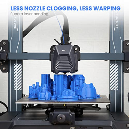 ELEGOO PLA Plus Filament 1.75mm Bundle 4KG, PLA+ Tough 3D Printer Filament Dimensional Accuracy +/- 0.02mm, 4 Pack 1kg Spool(2.2lbs) Fits for Most FDM 3D Printers(Black, White, Blue, Red)