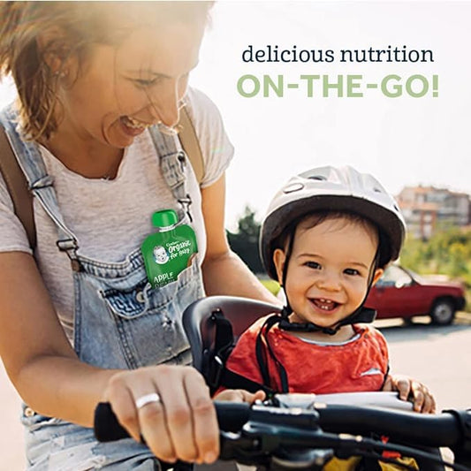 Gerber Organic Baby Food Pouches, 2nd Foods for Sitter, WonderFoods, Pear Mango Avocado, 3.5 Ounce (Pack of 12)