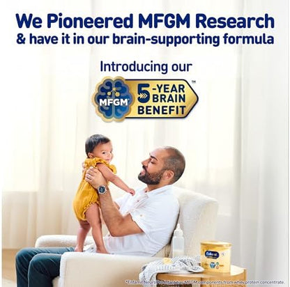 Enfamil NeuroPro Baby Formula, MFGM* 5-Year Benefit, Expert-Recommended Brain-Building Omega-3 DHA, Exclusive Immune Supporting HuMO6 Blend, Infant Formula Powder, Baby Milk, 36.4 Oz