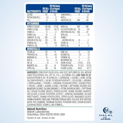 EleCare Hypoallergenic Amino Acid-Based Infant Formula, Complete Nutrition for Food Allergies and GI Conditions, Amino Acid-Based Baby Formula Powder, 14.1-oz Can
