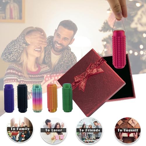 Little Ouchies Fidget, Pocket Mini Fidget Toy for Adults, Pain Stim Fidget, 3D Printed Venting Key Pendant, 5pcs Spiky Grippie Stim Keychain for Anxiety Relief Positive, Novelty Gifts for Friends