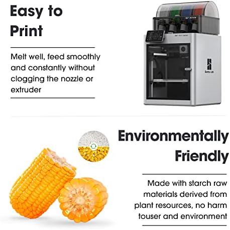 eSUN PLA+ Filament 1.75mm, 3D Printer Filament PLA Plus, Dimensional Accuracy +/- 0.03mm, 1KG Spool (2.2 LBS) 3D Printing Filament for 3D Printers, Green