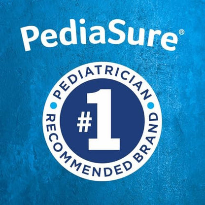PediaSure Grow & Gain with Immune Support, 27 Vitamins & Minerals for Kids, 7g Protein, Non-GMO, Gluten-Free, Strawberry, 8-fl-oz Bottle, Pack of 24
