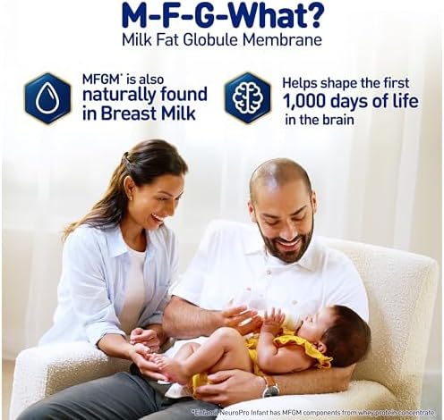 Enfamil NeuroPro Baby Formula, MFGM* 5-Year Benefit, Expert-Recommended Brain-Building Omega-3 DHA, Exclusive Immune Supporting HuMO6 Blend, Ready-to-Feed Infant Formula, Liquid, 32 Fl Oz (6 Count)