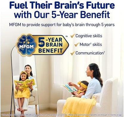 Enfamil NeuroPro Baby Formula, MFGM* 5-Year Benefit, Expert-Recommended Brain-Building Omega-3 DHA, Exclusive Immune Supporting HuMO6 Blend, Infant Formula Powder, Baby Milk, 36.4 Oz