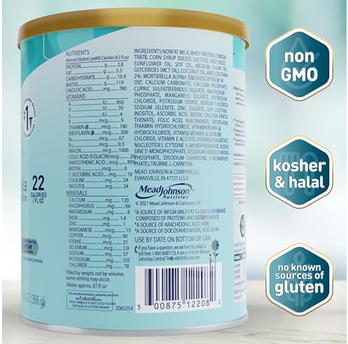 Enfamil NeuroPro EnfaCare High Cal Premature Baby Formula Milk-Based with Iron, Brain-Building DHA, Vitamins & Minerals for Immune Health, Powder Can, 13.6 Oz (6 Count)