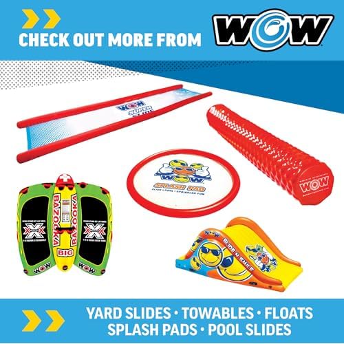WOW World of Watersports First Class Foam Pool Noodles for Swimming and Floating, Pool Floats, Lake Floats