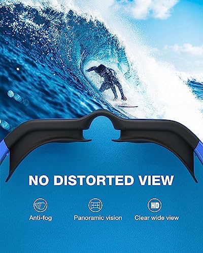 ZIONOR G1 Polarized Swimming Goggles for Unisex Adult Women Anti Fog 100% Anti UV Diving Goggles